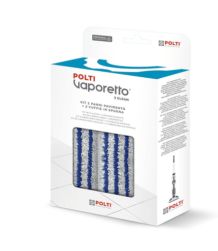 POLTI Vaporetto 3 komplet za čišćenje, 2 krpe i 2 čarape