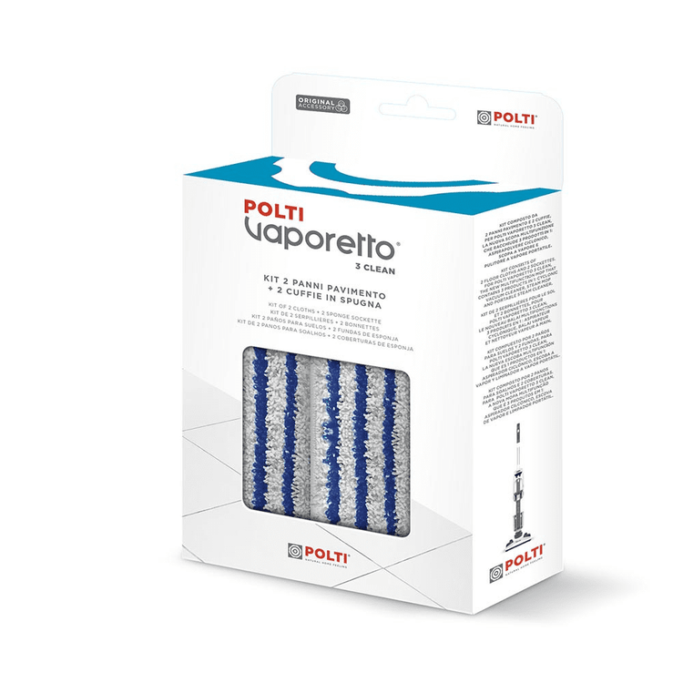 POLTI Vaporetto 3 Clean komplet, 2 krpe i 2 navlake