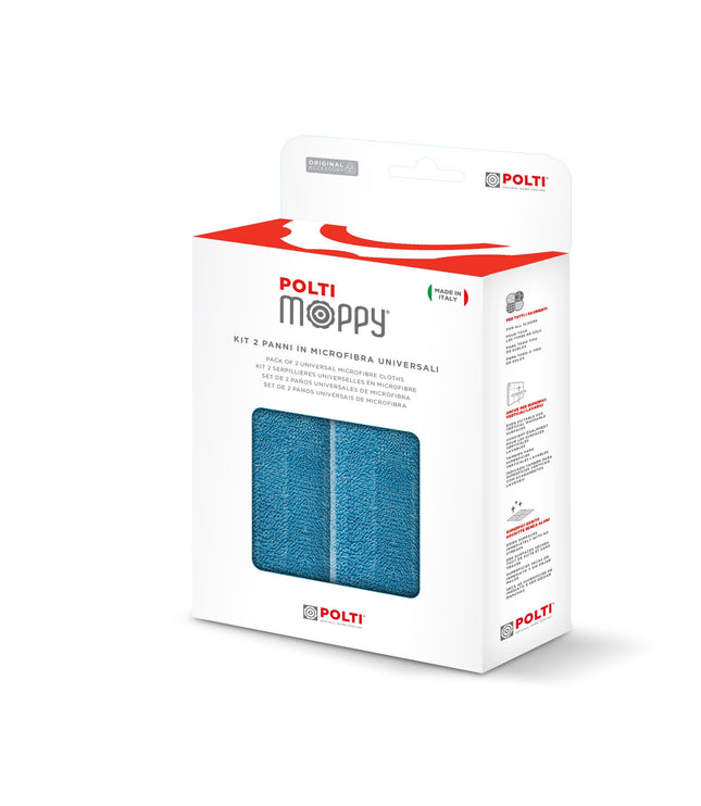 POLTI Moppy Kit, 2 univerzalne krpe od mikrofibre
