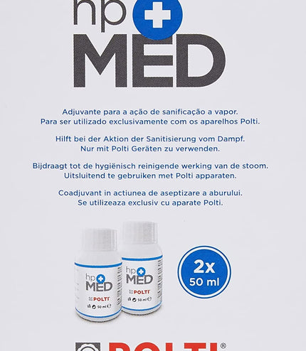 POLTI HPMed, 2 steklenički in 4 stenji