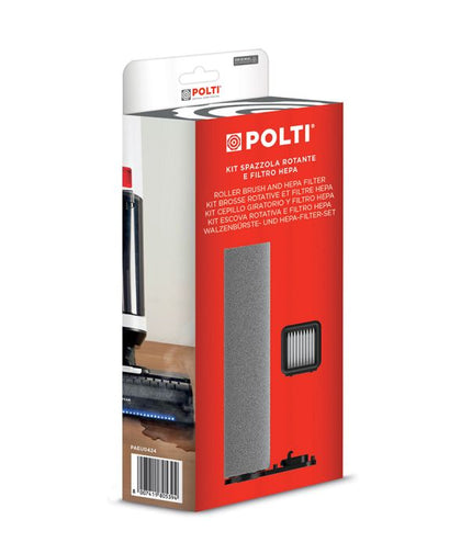 POLTI set: 1 rotirajuća četka i 1 HEPA filter Rollysteam