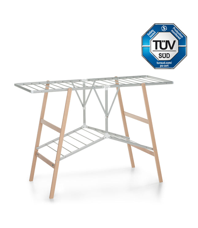 FOPPAPEDRETTI stalak za sušenje rublja Ciak – aluminij/prirodna boja